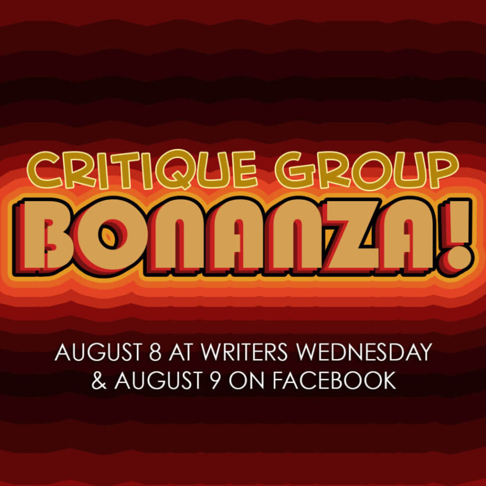 Critique Group Bonanza
