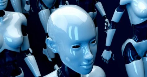 Picture of an AI robot