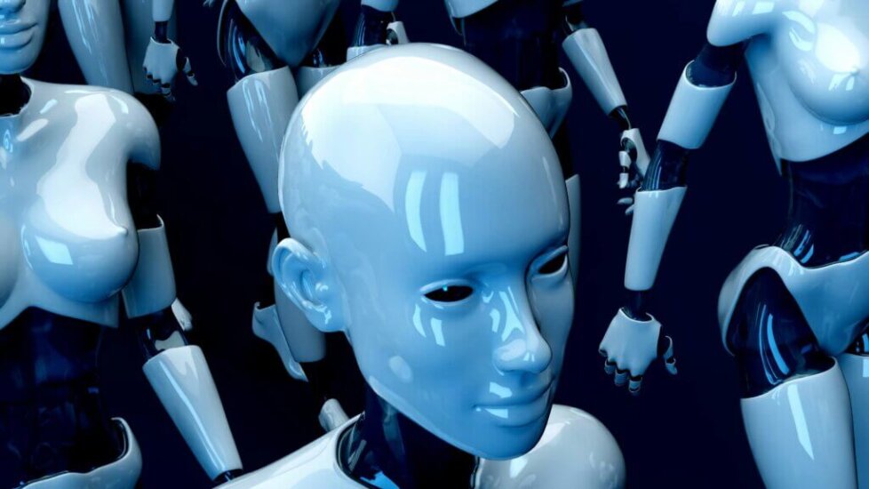 Picture of an AI robot